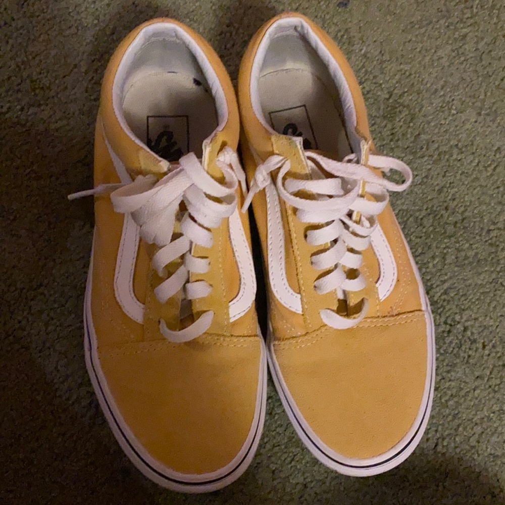 Yellow Old School Vans